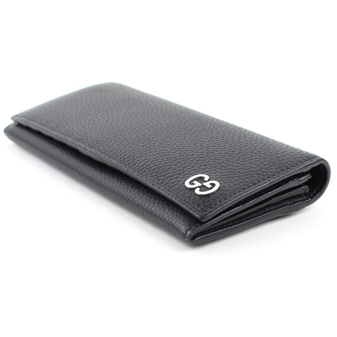 限定SALE100%新品 GUCCI 長財布 ブラック 新品同様 未使用品 Qly2A-m19588588712 グッチ GGロゴ 二つ折り 特価人気