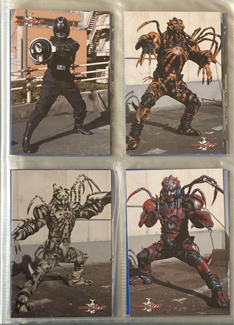 仮面ライダーカブト ブロマイドコレクション　全42種フルコンプ（SP6種あり）