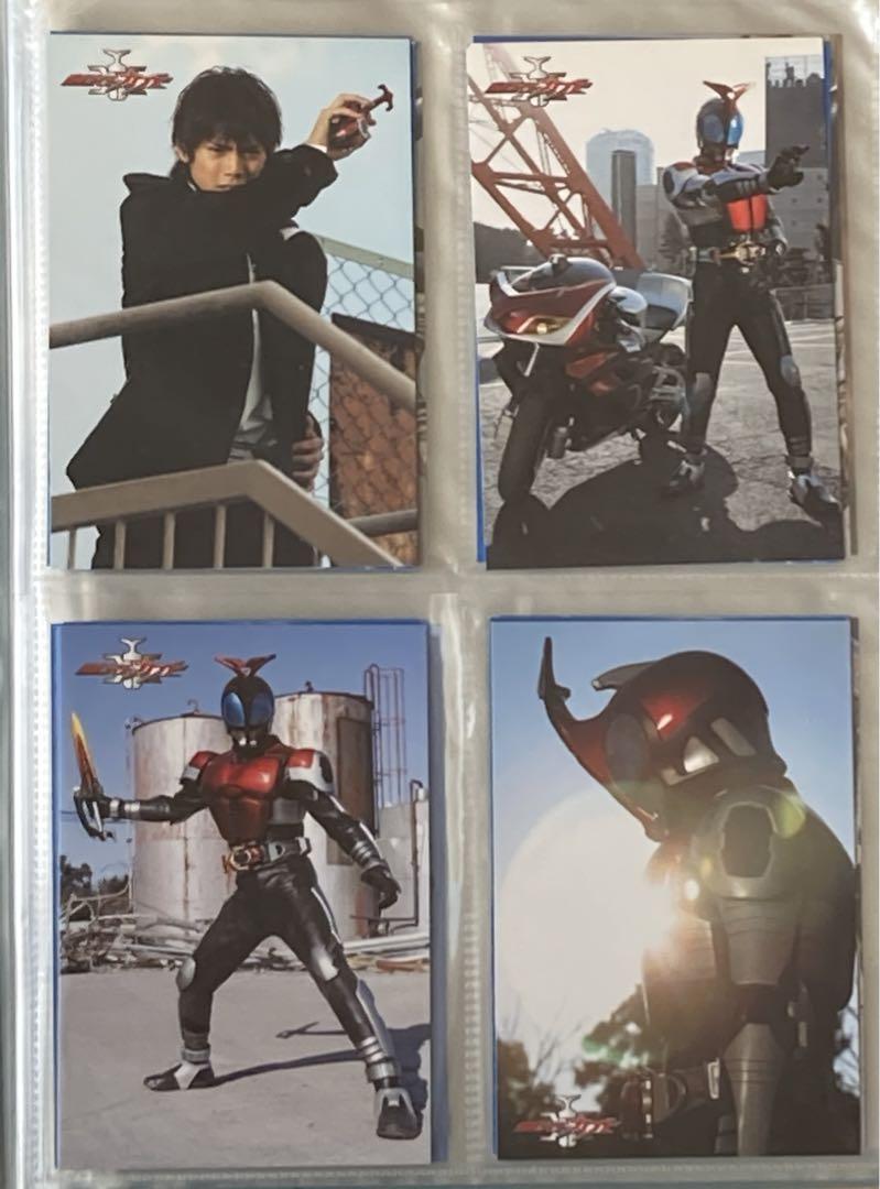 仮面ライダーカブト ブロマイドコレクション　全42種フルコンプ（SP6種あり）