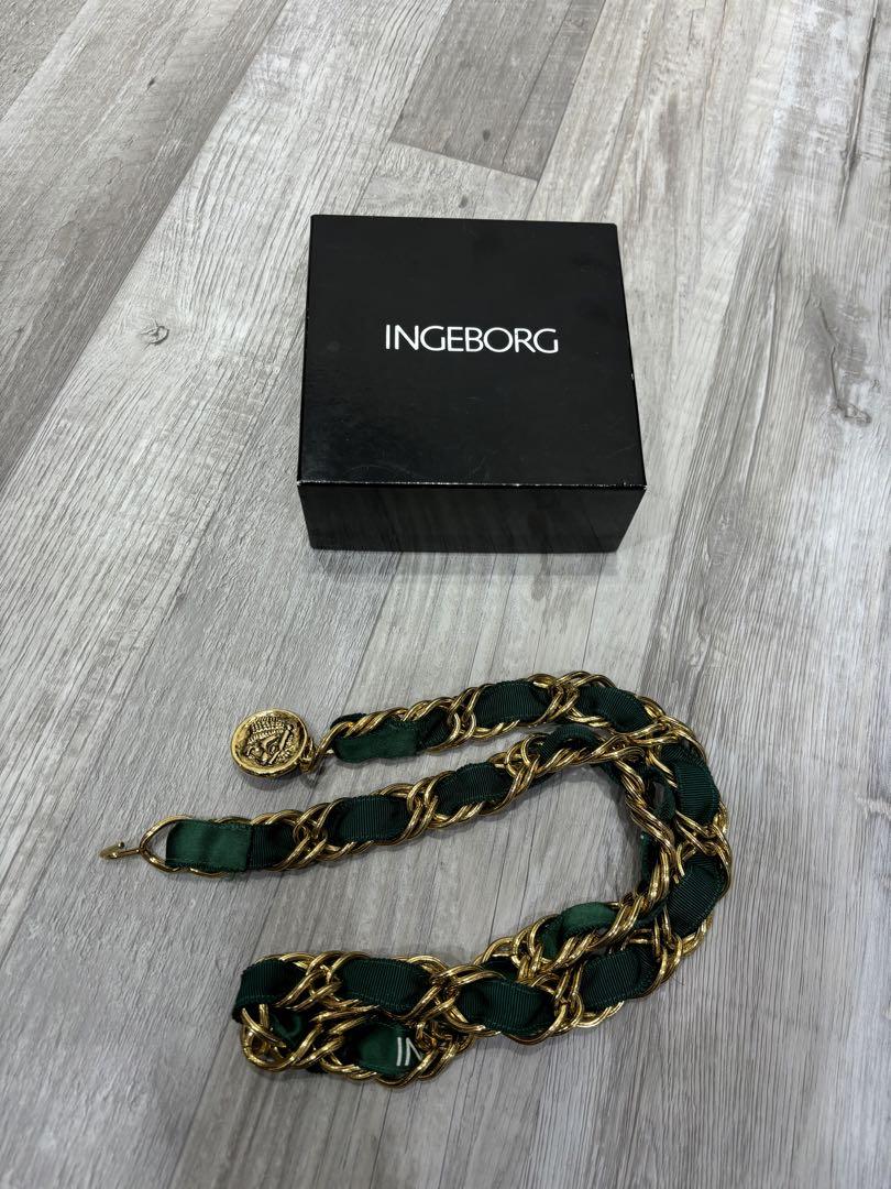 INGEBORG グリーンゴールド ベルト