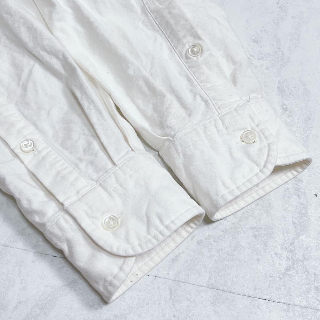 『ナイジェルケーボン』ブリティッシュオフィサーズシャツ 隠しボタンダウン UK