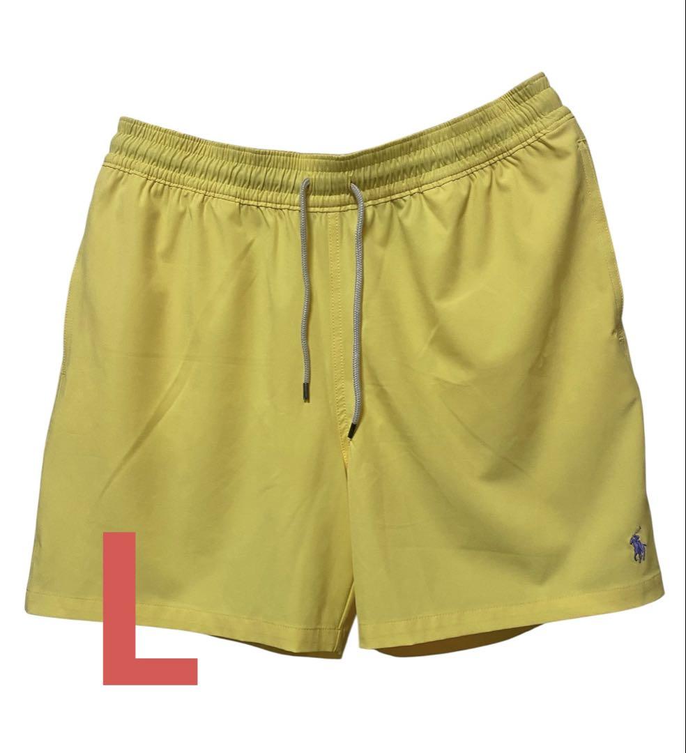 ラルフローレン ショートはパンツ スイムショーツ イエロー L