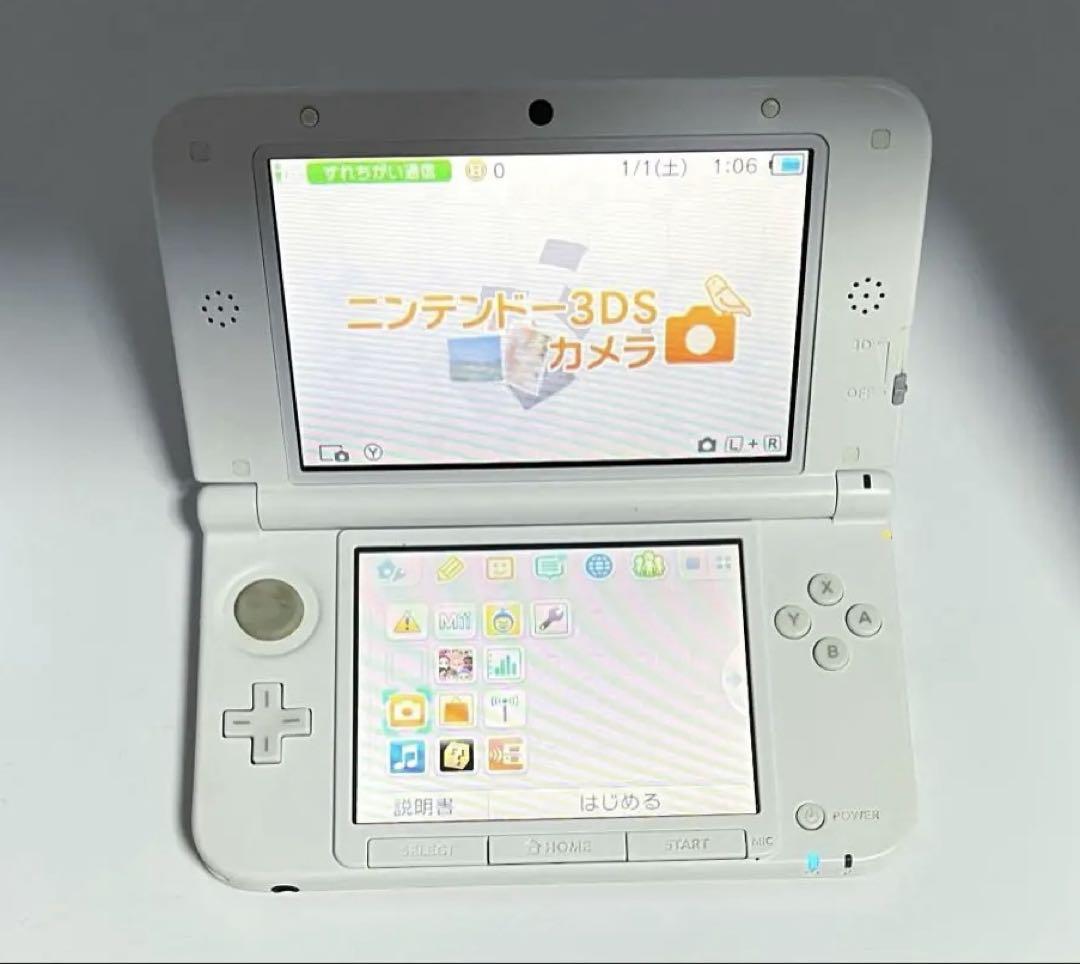 Nintendo 3DSLL ピンク×ホワイト・本体・動作OK