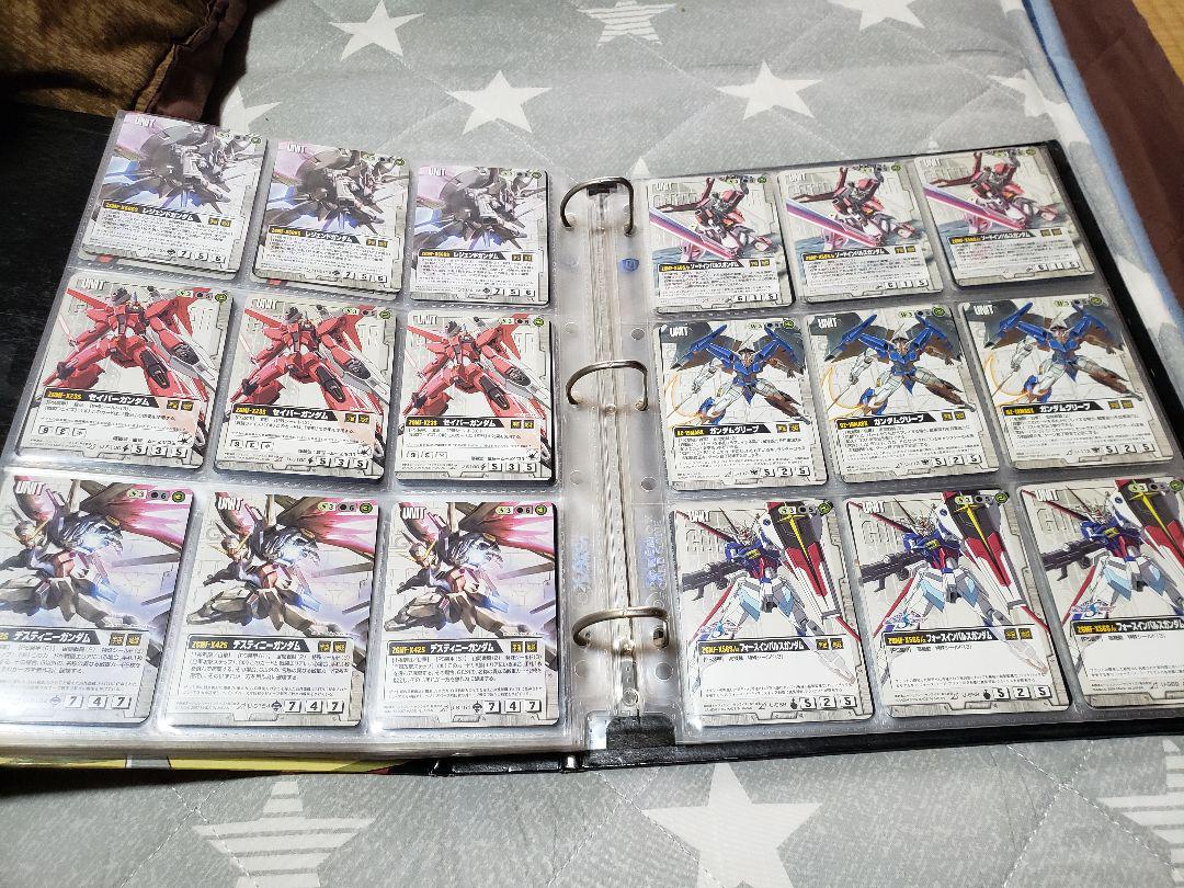 ガンダム トレーディングカード　白セット