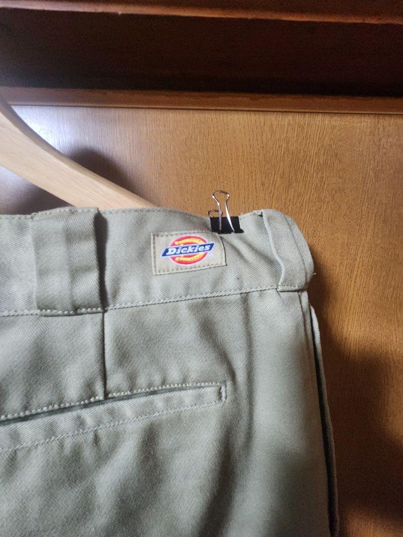 美品　SHIPS別注Dickies チノパン　サイズL　ベージュ