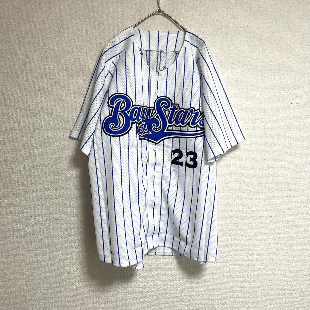 横浜ベイスターズ　藤田一也　23 復刻レプリカユニフォーム　ホーム　刺繍　M