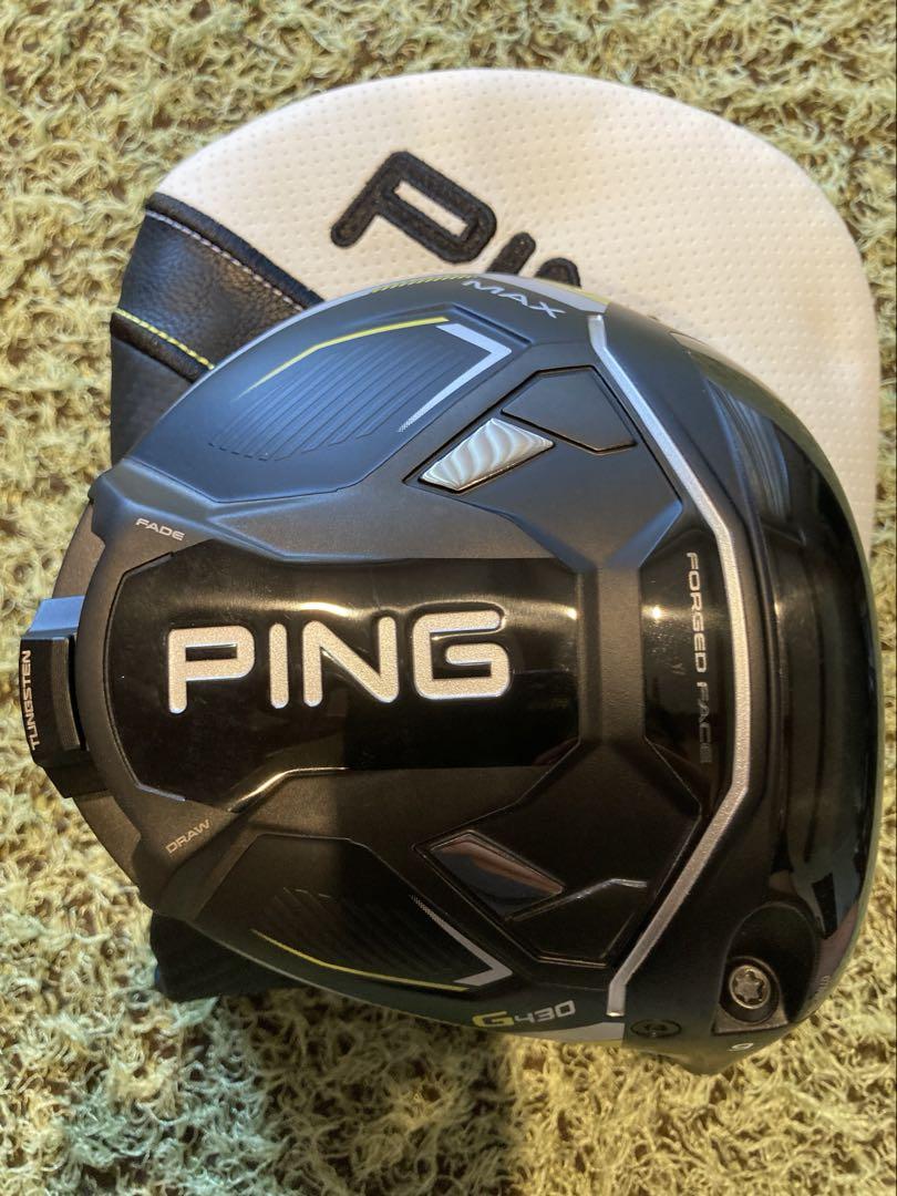 【超美品】PING ピン G430 MAX ドライバー 9.0 ヘッドのみ