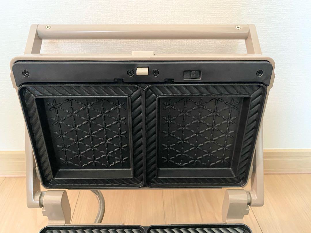 BRUNO グリルサンドメーカーダブル　グレージュ　ベージュ