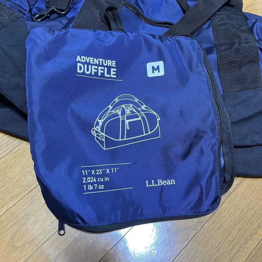LLビーン　ダッフルアドベンチャーボストンバッグ　ネイビー