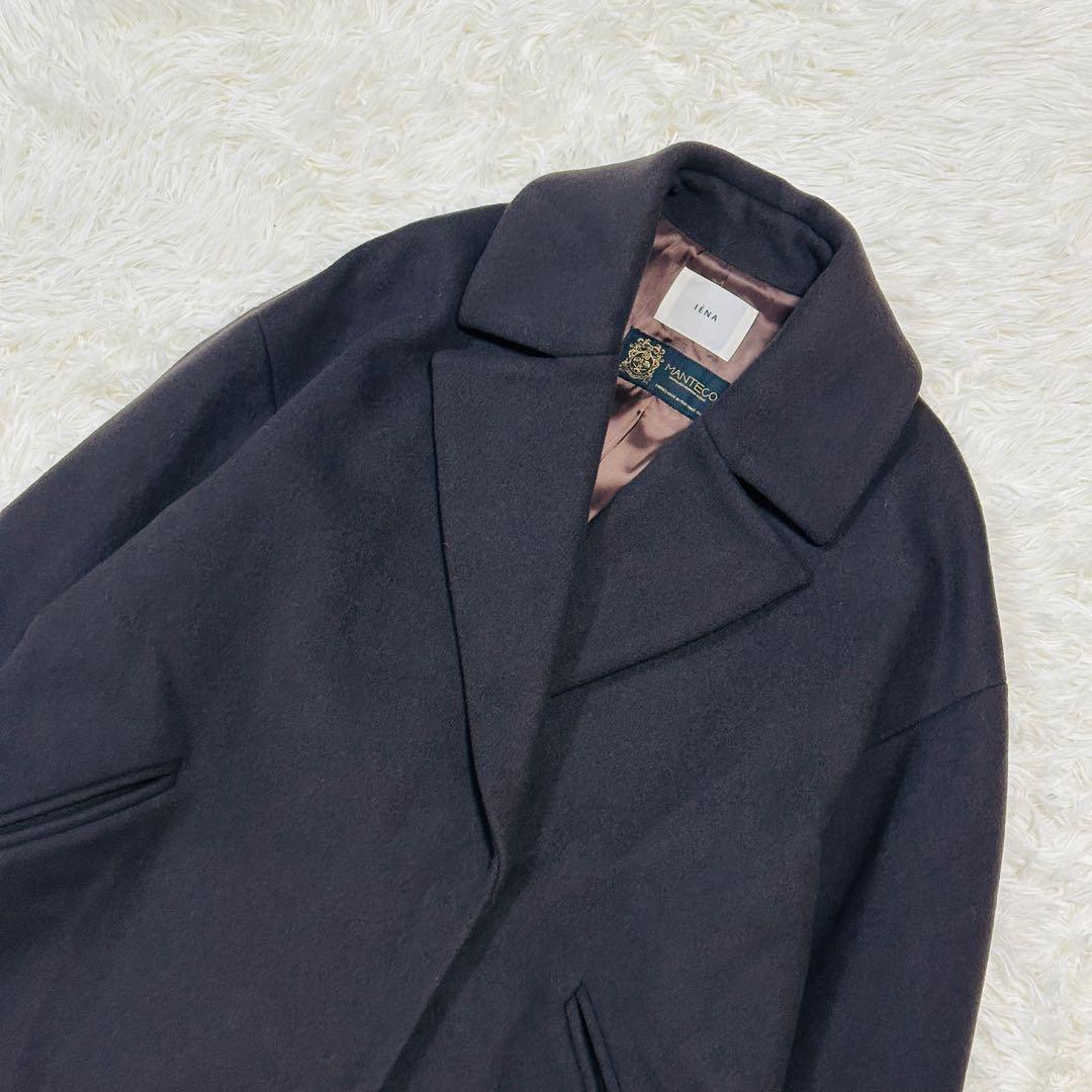 美品✨イエナ MANTECO コクーンショートコート ブラウン 40 IENA 美品✨イエナ MANTECO コクーンショートコート ブラウン 40 IENA