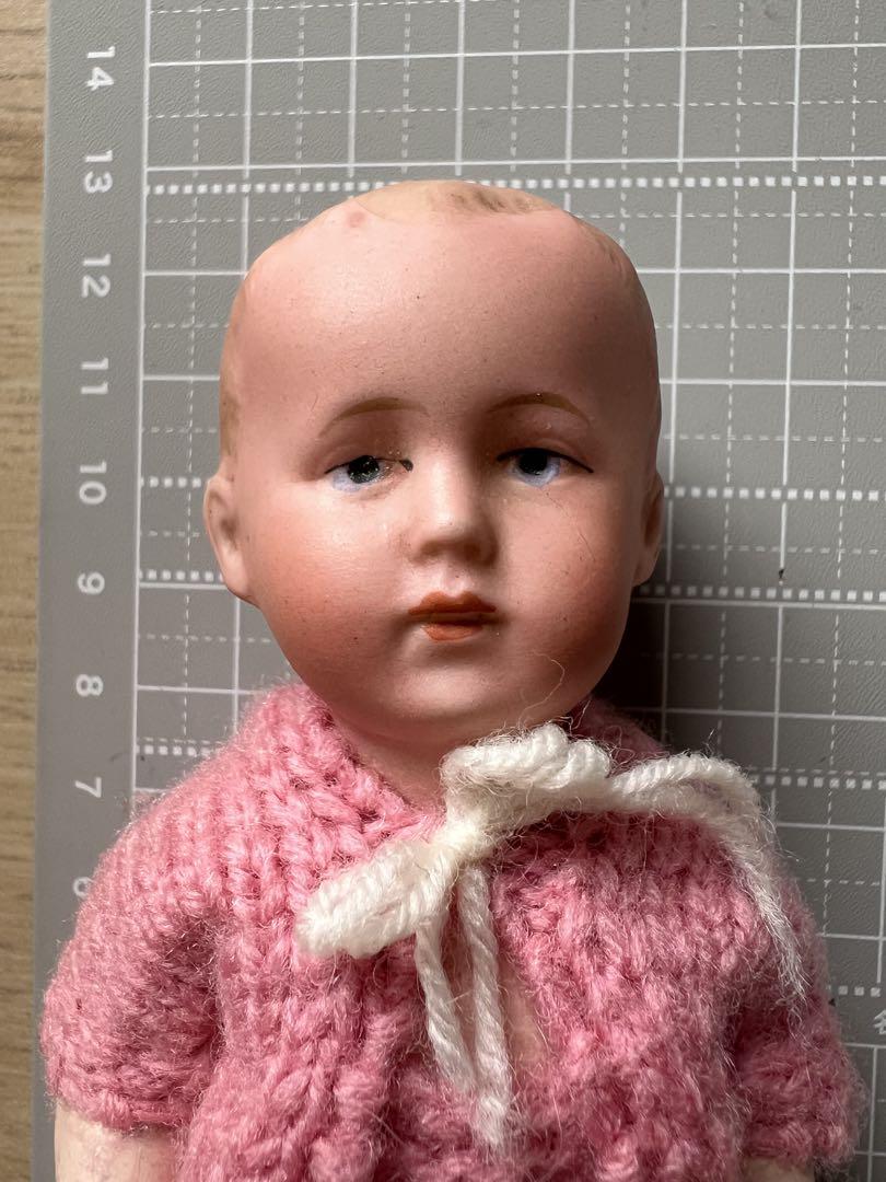 アンティーク】ドイツ製ビスクドールの男の子13cm - メルカリ