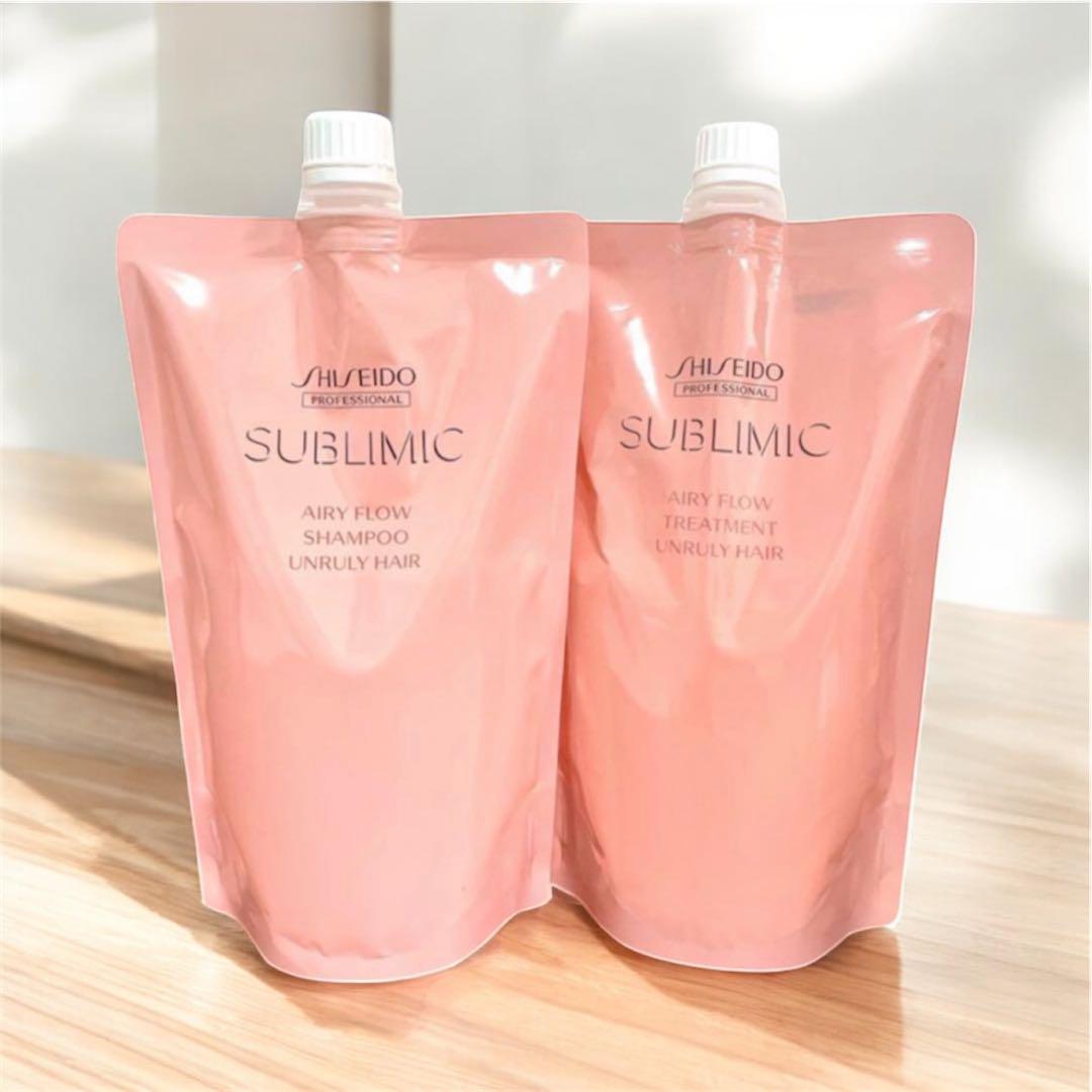エアリーフロー詰替 シャンプーa 450mL トリートメントa 450g Amazon | 資生堂プロ サブリミック エアリーフロー シャンプー