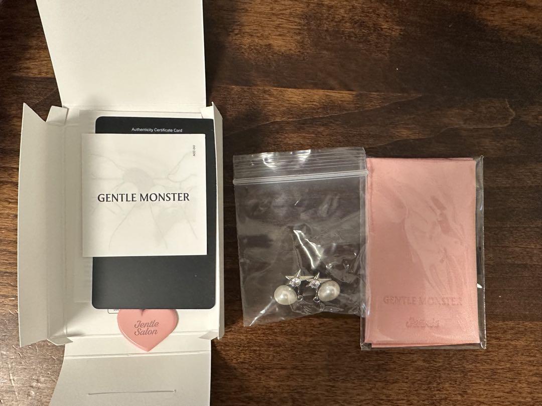 GENTLE MONSTER グレー キャットアイ サングラス