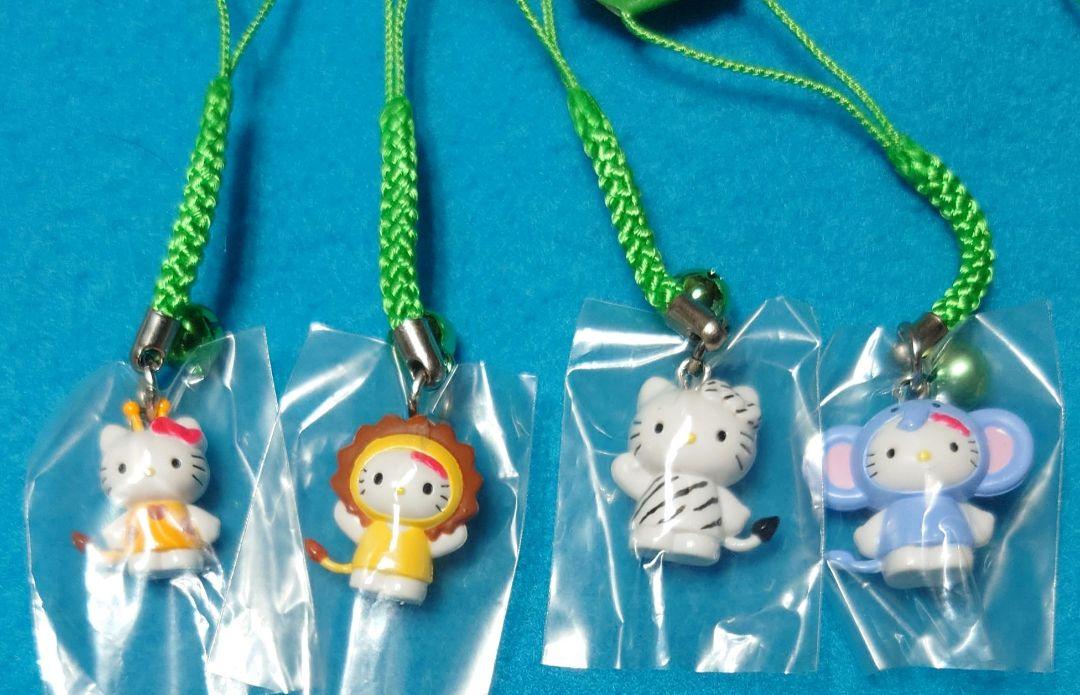 激レア☆HELLO KITTY IN THE JUNGLE☆根付全8種セット 激レア☆HELLO KITTY IN THE JUNGLE☆根付全8種セット