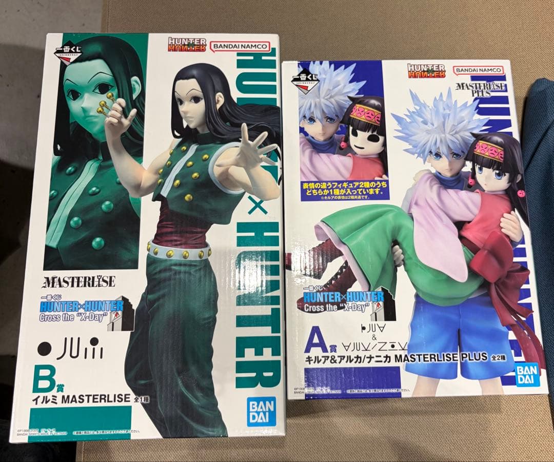 HUNTER × HUNTER 一番くじ アルカ キルア イルミ新品、♥