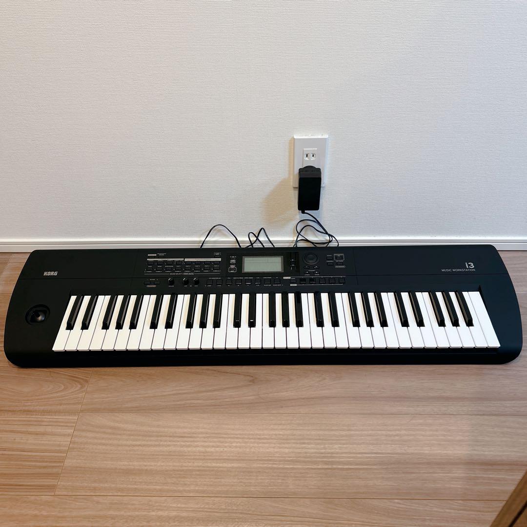 【美品】KORG i3 MUSIC WORKSTATION KORG i3 Music Workstation - Matte Silver – Kraft Music
