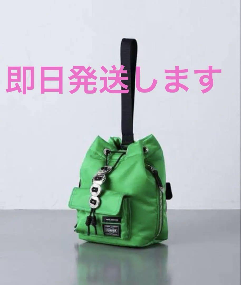 TOGA×PORTER STRING BAG グリーン