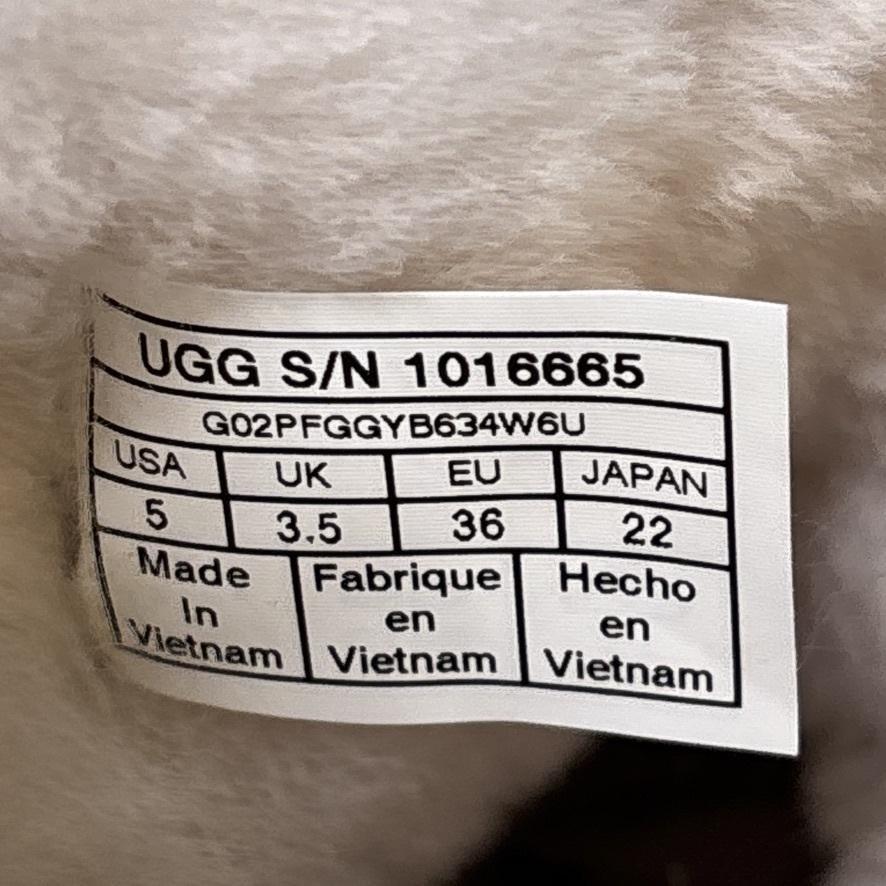 未使用級 UGG アグ アドリアテワノ クラシック ミニ ブーツ 22cm