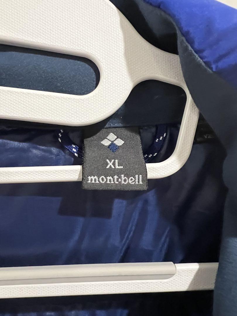 mont-bell ダウンジャケット 青