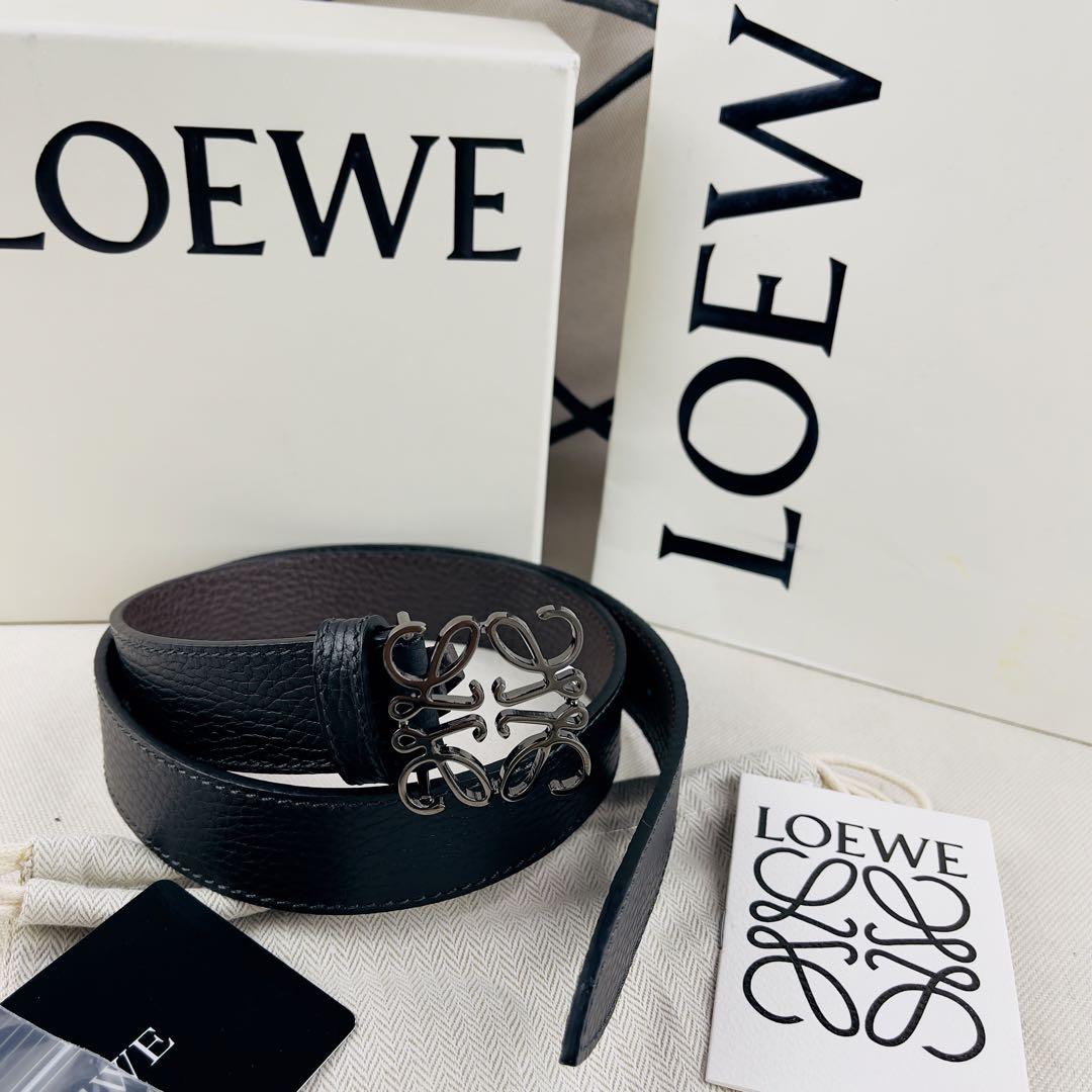 【極美品✨】LOEWE ベルト PL338