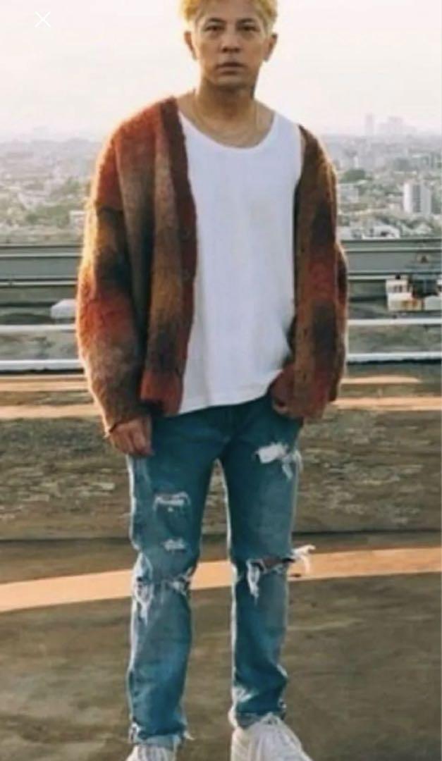 山田涼介&kj着 SOFT LIGHT KNIT CARDIGAN cootie
