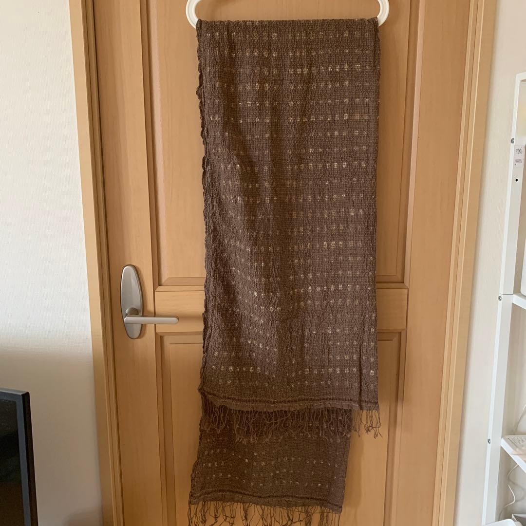 新しい 【美品】ヨーガンレール 絞り染め抜き ストール ストール