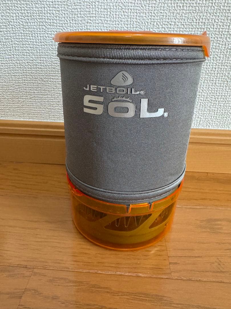 JETBOIL SOL アウトドア調理器具 グレー オレンジ