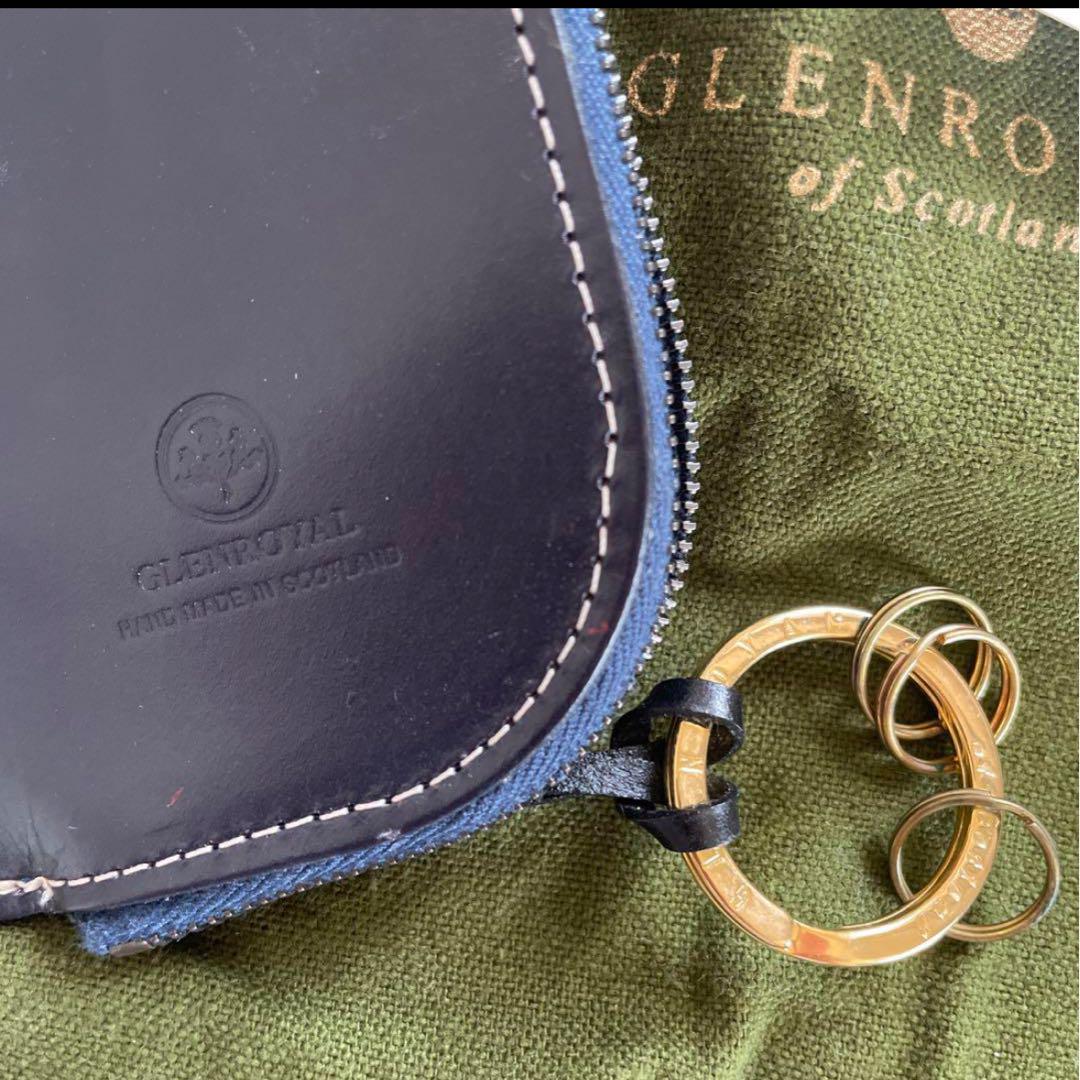 【新品未使用】GLEN レザーキーケース グレンロイヤル