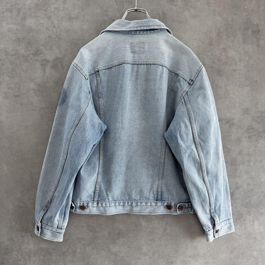 90s Wrangler Denim Jacket デニムジャケット 90s USA製 Wranglerラングラー デニムジャケット 4ポケット L