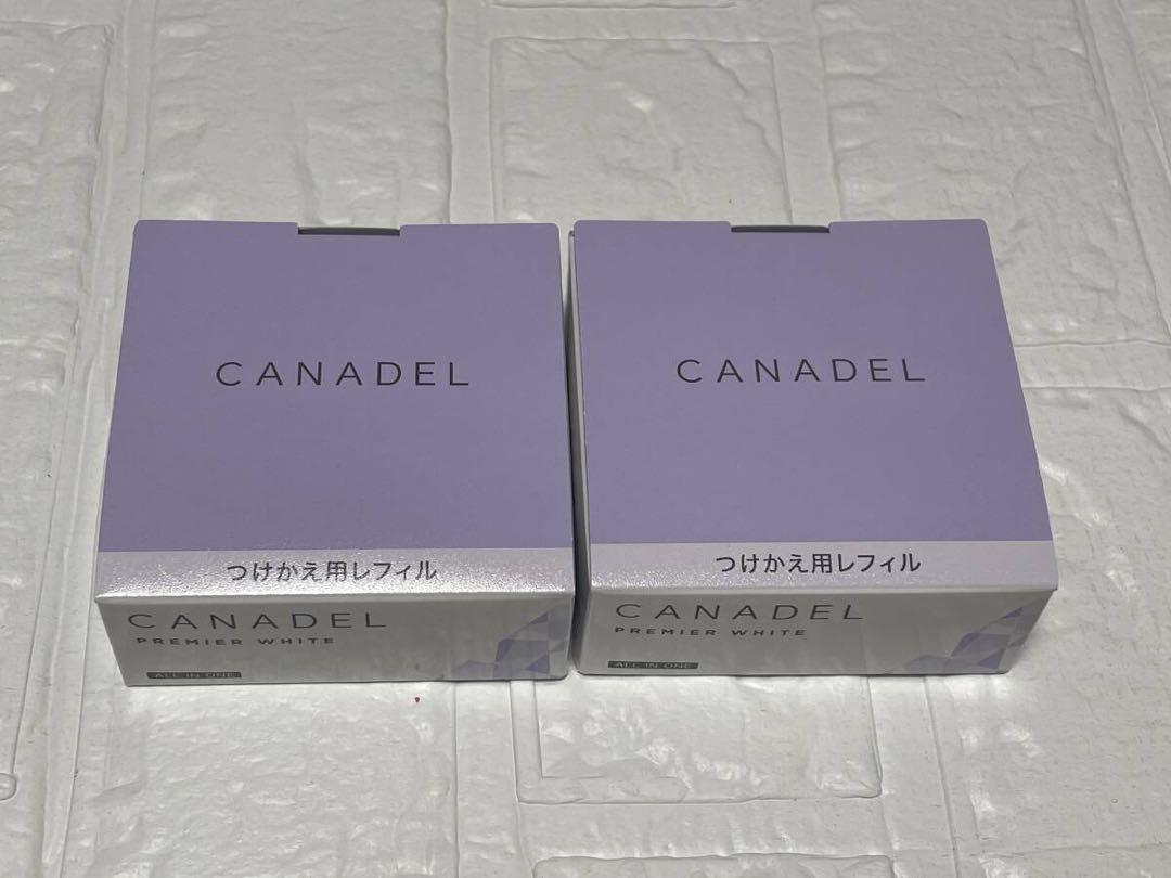 CANADEL カナデル プレミアホワイト つけかえ用レフィル58g 2個