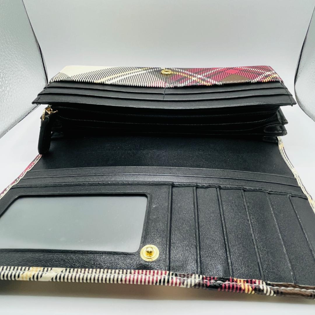 未使用 Vivienne Westwood チェック 折財布 長財布 マルチ