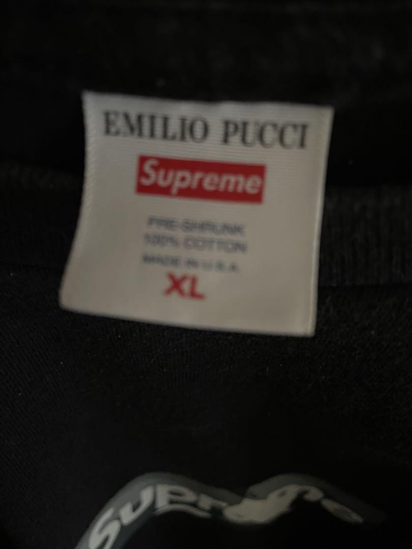 Supreme Emilio Pucci Box Logo Tee 画像4
