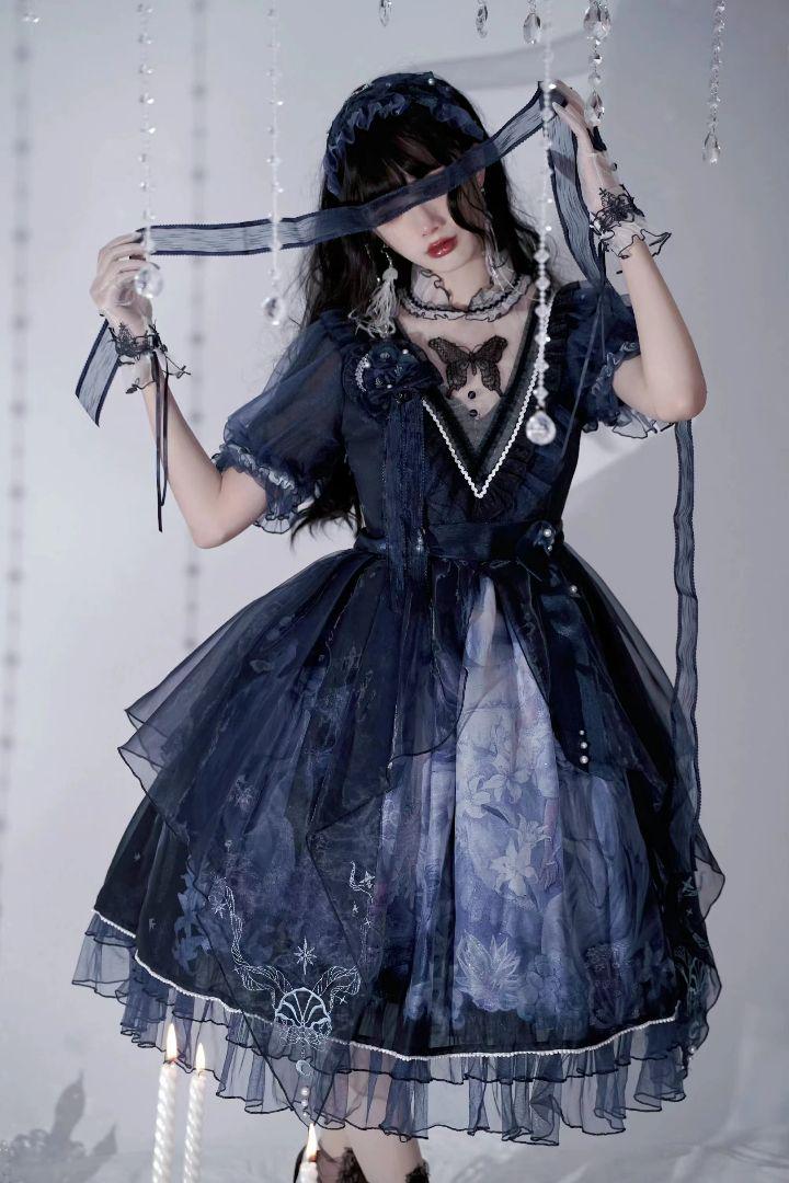 LO757 lolita オリジナル 洋服 ロリータ ワンピース | labiela.com