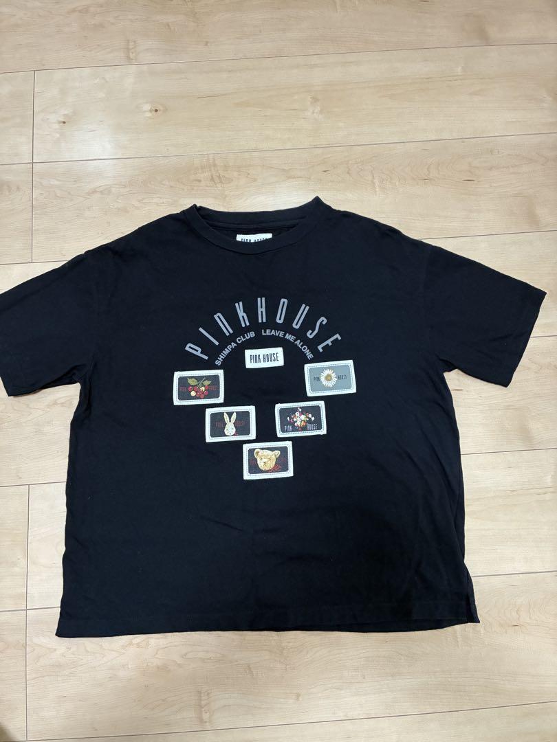 ピンクハウス　ワッペンTシャツ