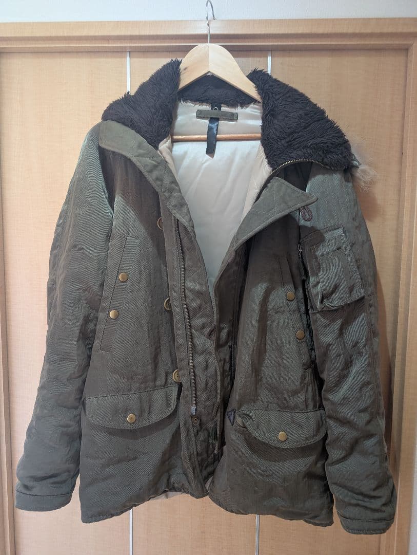 wjk オリーブグリーン ミリタリージャケット