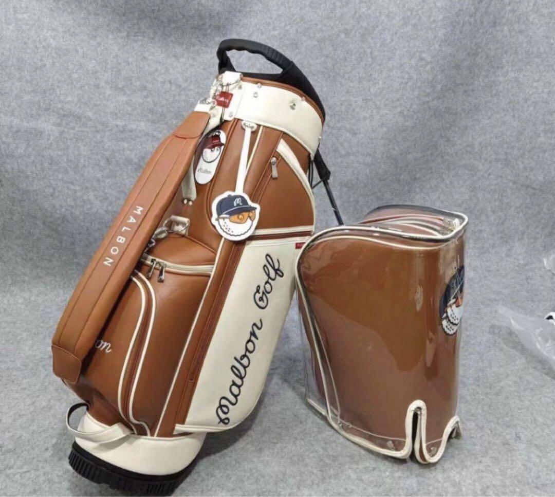 マルボン新作malbon golf ゴルフ キャディバッグ スタンド型バッグ