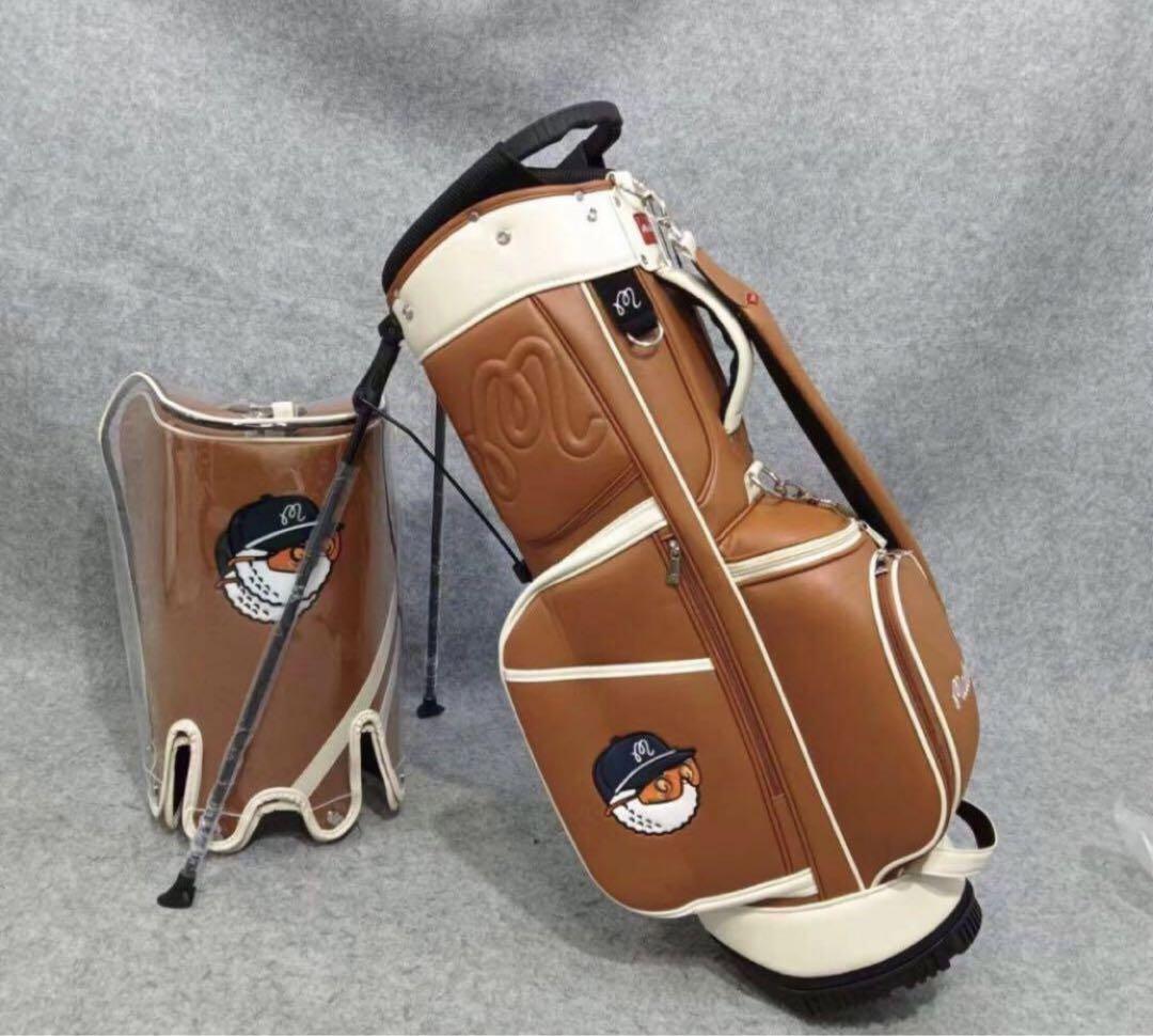 マルボン新作malbon golf ゴルフ キャディバッグ スタンド型バッグ