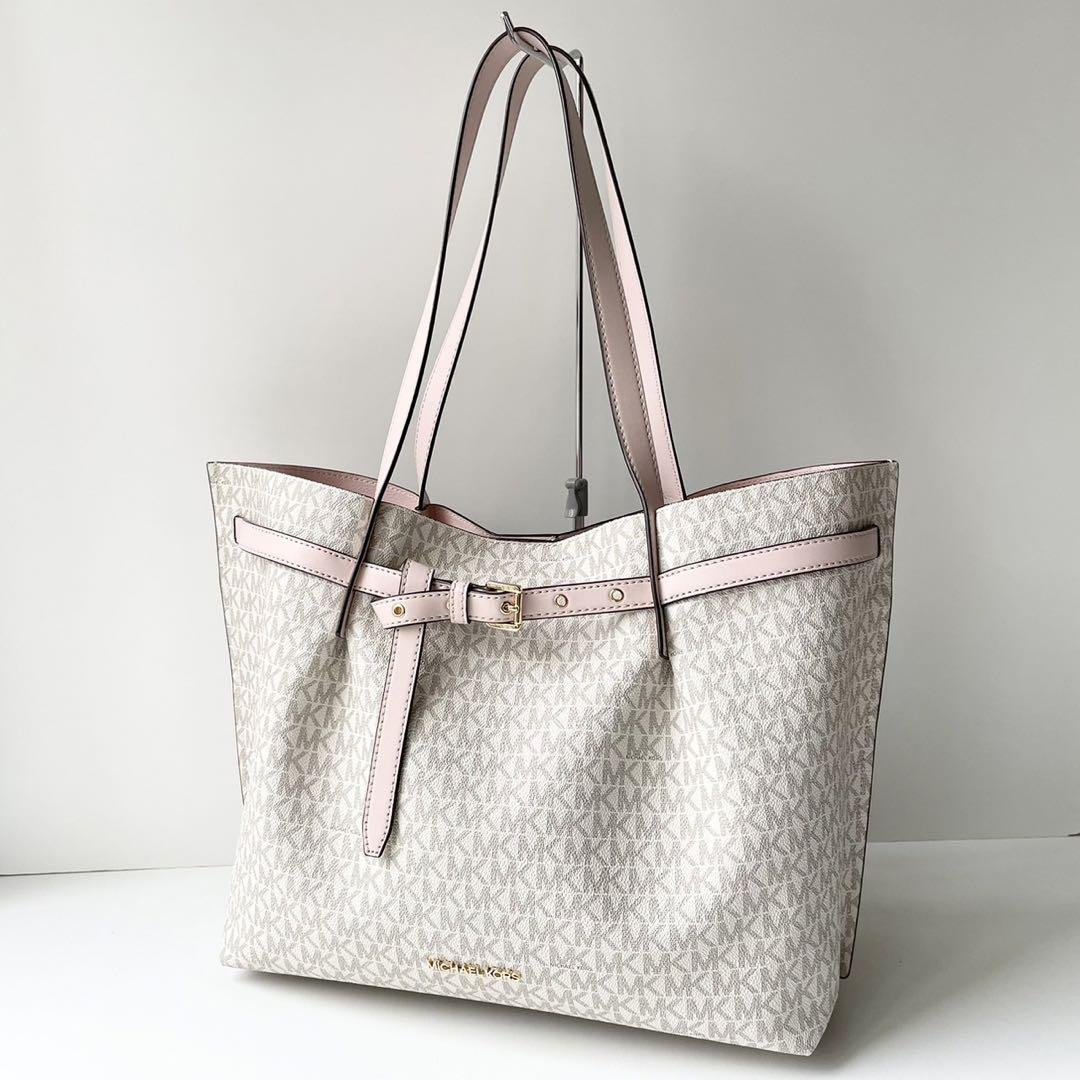 マイケルコース　エミリアトートラージ MICHAEL KORS A4サイズ Amazon | [マイケル・コース] EMILIA EW トート ラージ グレープ