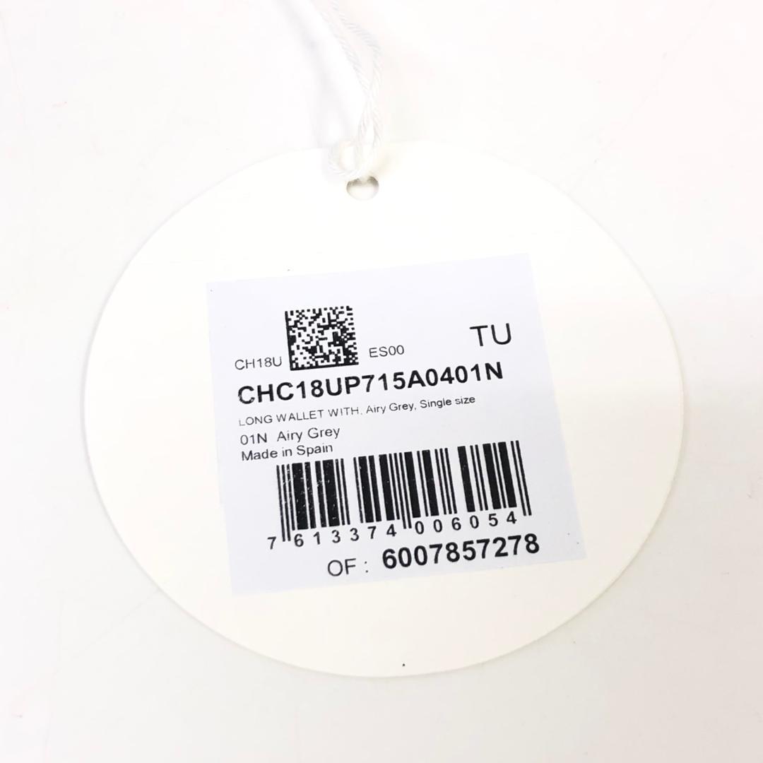 本物保証人気SALE 未使用 グレー 長財布 B2513B oYmrM-m19630064240 クロエ レザー アルファベット お得超歓迎