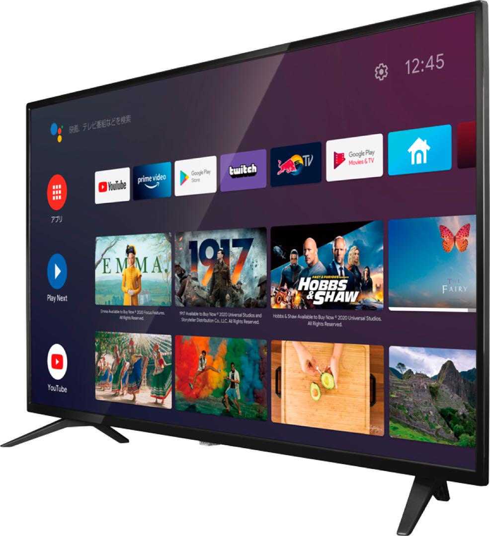 Amazon | [チューナーレスTV] Google TV 24V型 チューナーレス スマートTV ネット動画視聴専用(VOD機能)  OkGoogle VAパネル Bluetooth対応 NETFLIX Prime Video Disney+ hulu TVer dTV FOD  U-NEXT ABEMA MultiMedia Player | テレビ 通販