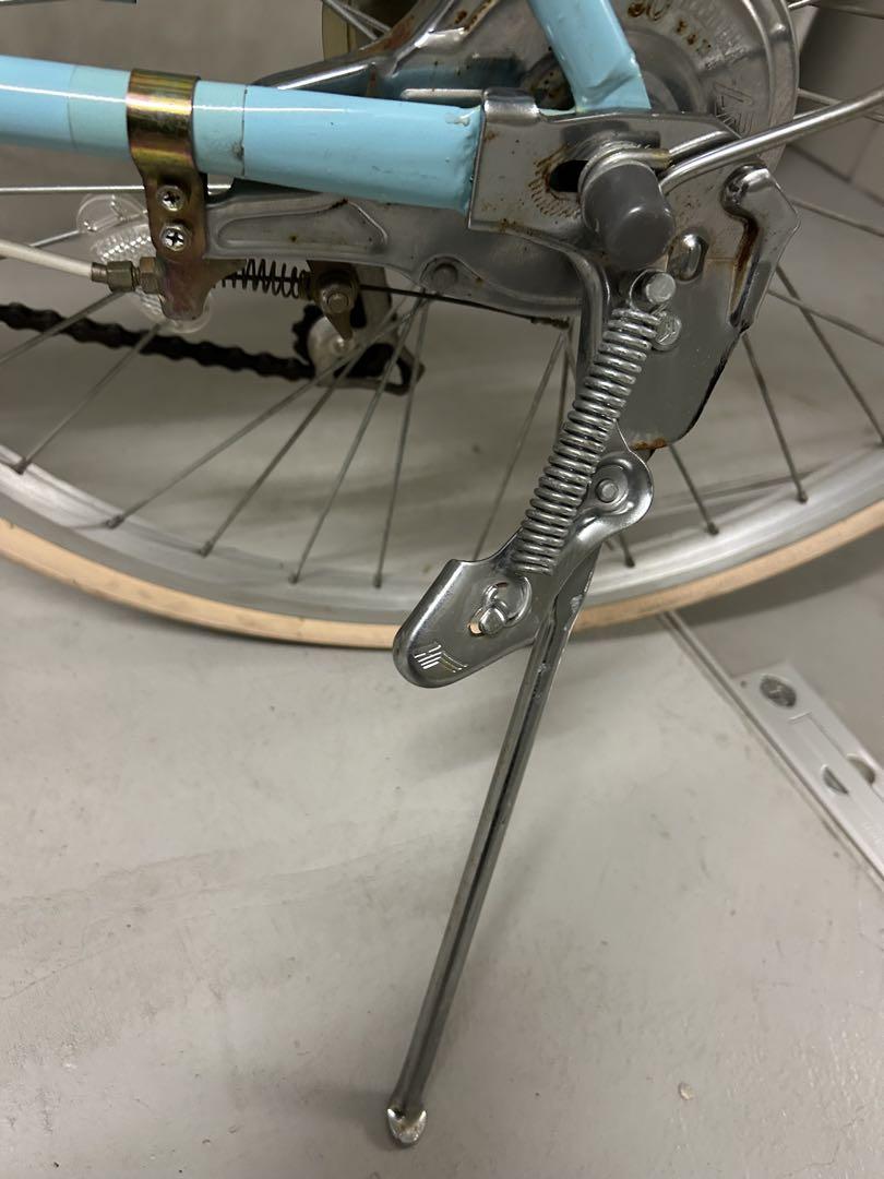 子供用自転車 水色 cafe croissant 24 札幌市　引き渡し