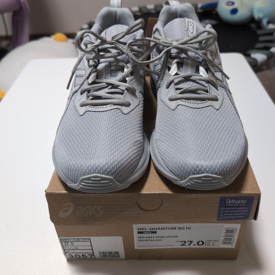 ASICS GEL-QUANTUM90 グレー　27cm