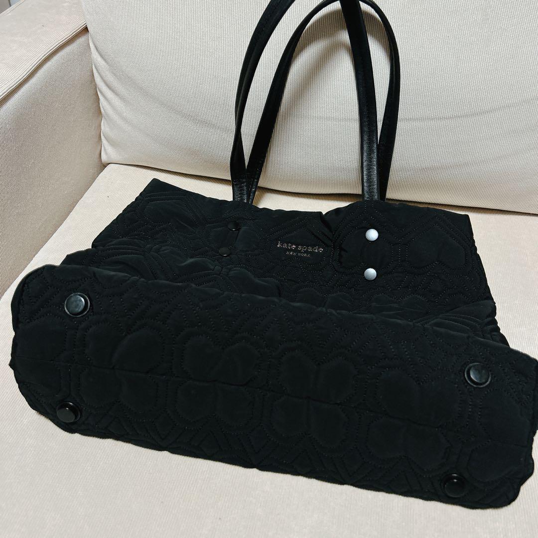 kate spade キルティングトートバッグ