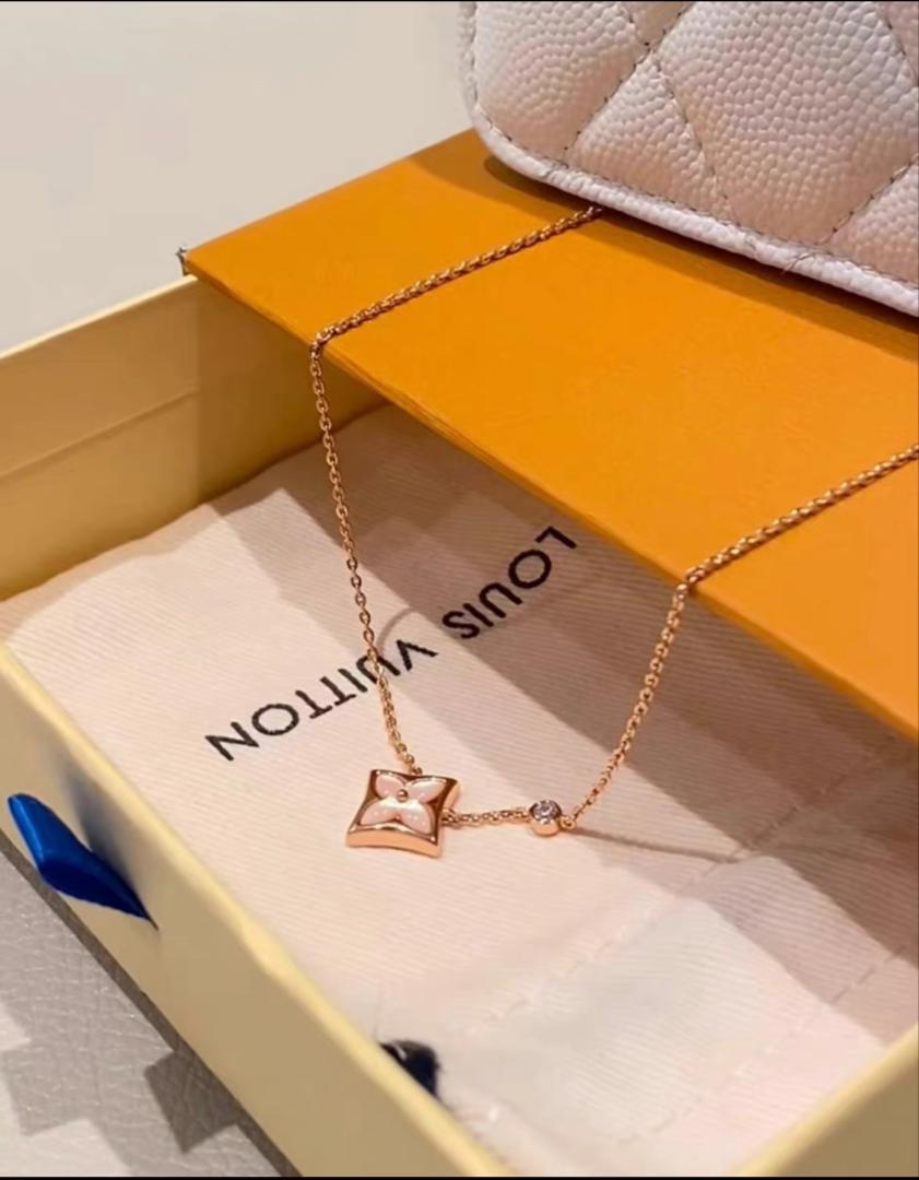 Louis Vuitton 星型ネックレス ゴールド*08