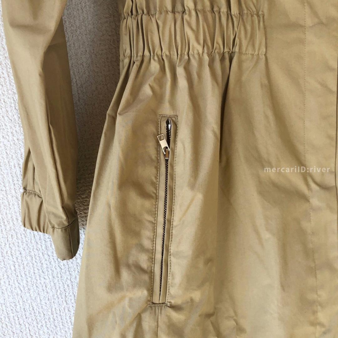 【美品】TOMORROWLAND MACPHEE ノーカラーライトコート イエナ