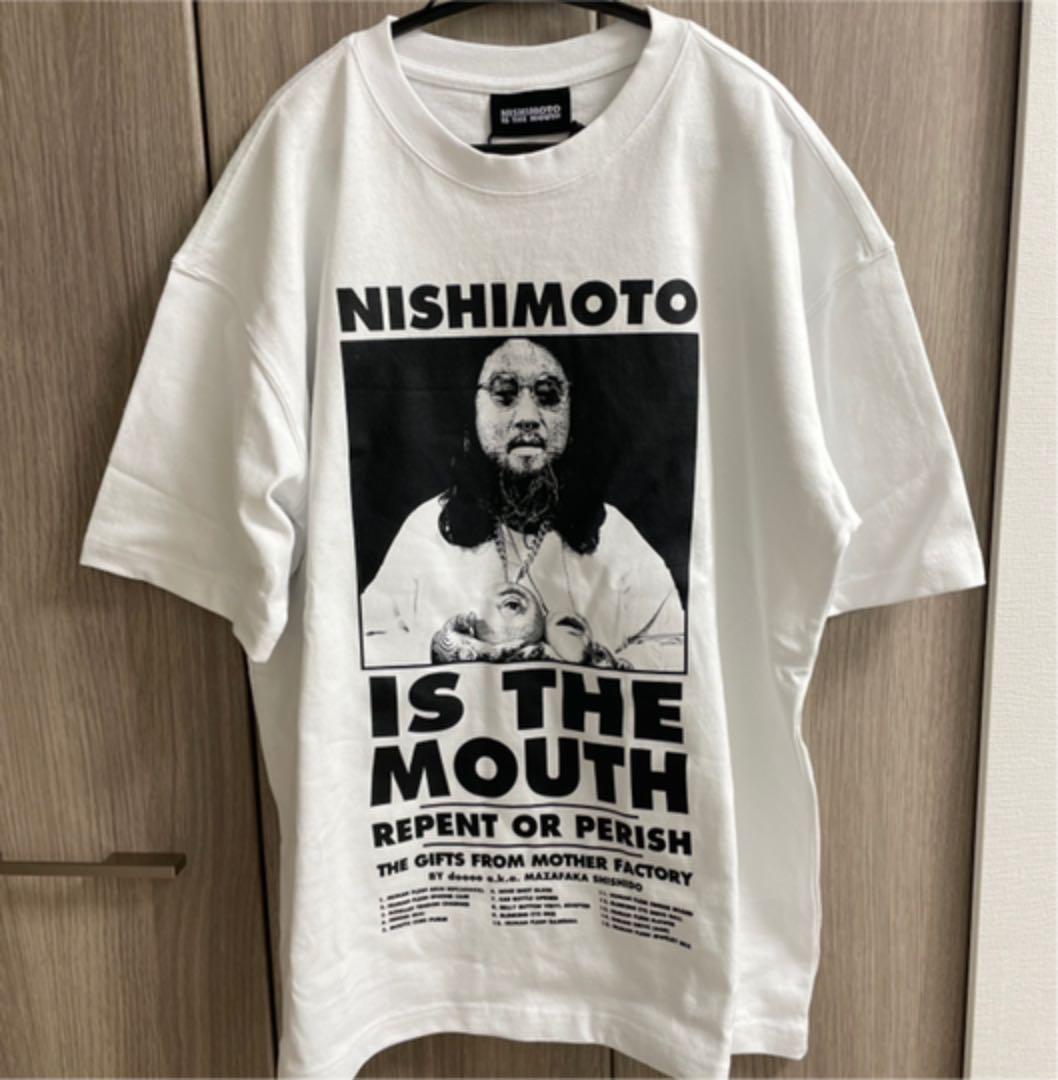 NISHIMOTO IS THE MOUTH × doooo コラボ Tシャツ 公式ストア 見事な THE IS NISHIMOTO MOUTH Tシャツ doooo × Tシャツ/カットソー(半袖/袖なし)