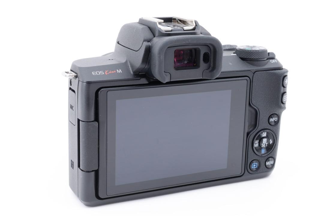 絶賛商品 大人気 Canon EOS Kiss M Wi-Fi機能付 #1467