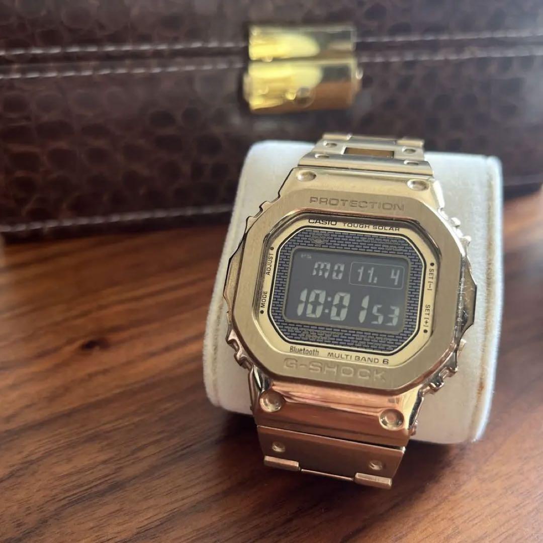 カシオ G-SHOCK GMW-B5000 ゴールド