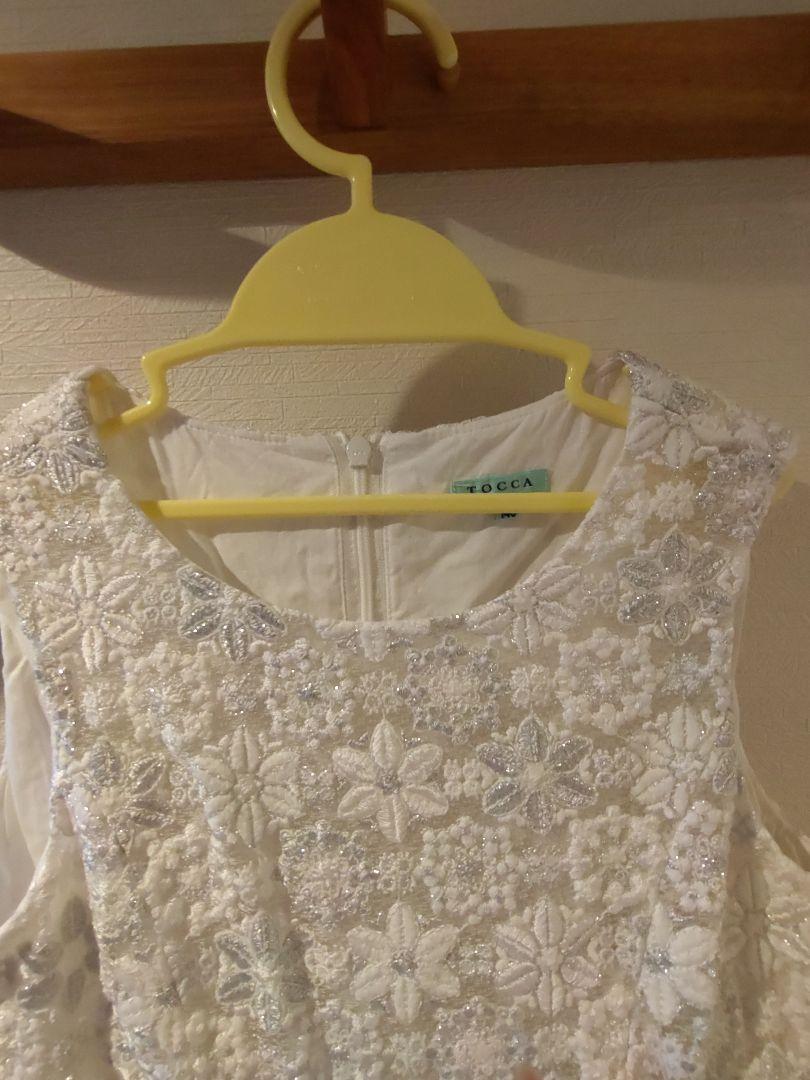 爆買い TOCCA 刺繍レース ワンピース 140 ホワイト トッカ 2d0xh-m19647431424 在庫超特価