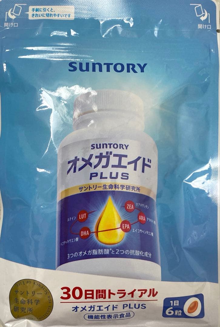 未開封 サントリー オメガエイド 180粒　 新品未開封 サントリー オメガエイド 新品未開封サントリー オメガ